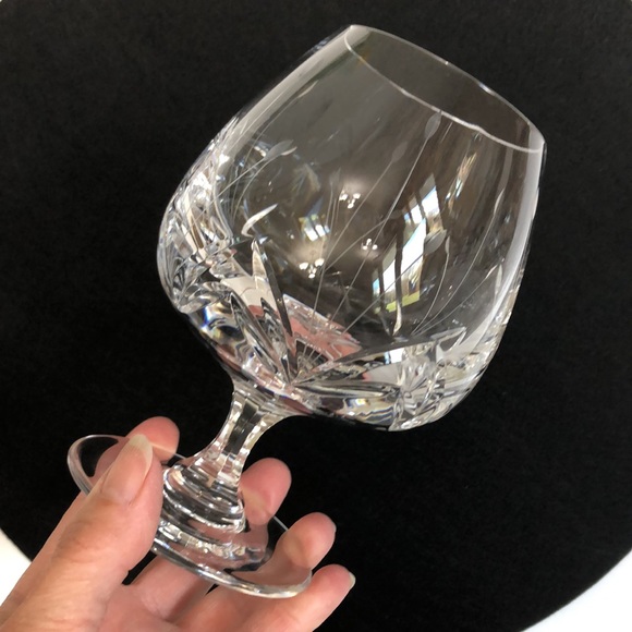 Mikasa Crystal Petit Points Large Brandy Glasses - Picture 4 of 12